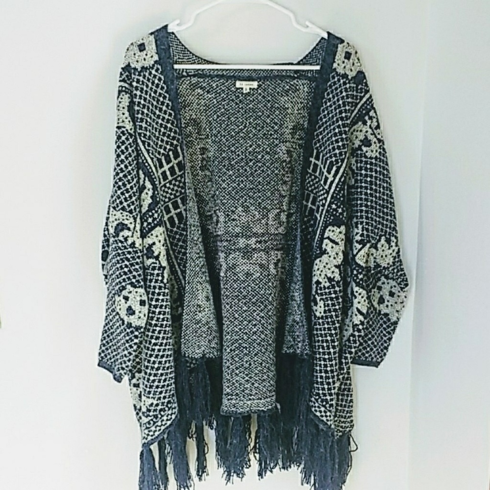 Oversized Boho Sweater